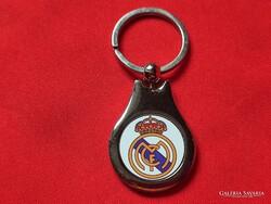 REAL MADRID FÉM KULCSTARTÓ