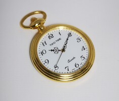 Tiko Time quartz zsebóra a 2000-es évek elejéről - Új elemmel, Tiktakwatch garanciával