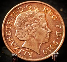 Egyesült Királyság 1 penny, 2010 C07B2