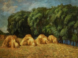 Vidovszky Béla (1883 – 1973) : Boglyák a Tisza-parton