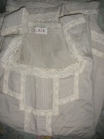 Selyem - pamut bézs blúz Celaia XL - XXL