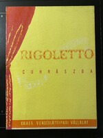 Rigoletto cukrászda - árlap