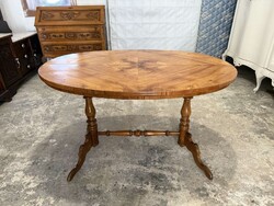 Antik biedermeier szalon asztal
