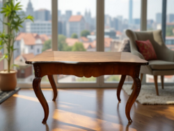 Antik biedermeier egy fiókos íróasztal