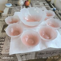 Gyönyörű,  vastag  üveg kompótos készlet  eladó!