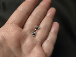 Mini  bagoly  füli sterling ezüst /925/ - új