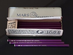 NOS !!! 12x STAEDTLER MARS 2956 Finom Másoló Ceruza Lilai !!! ÚJ !!!1945-...