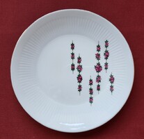 Bareuther Waldsassen Bavaria német porcelán kistányér süteményes tányér rózsa virág mintával