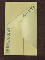 Magyar grafikusok kiállítás prospektus/ 1982 Stockholm
