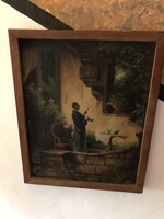 Carl Spitzweg-Der Pfarrer kópia,nagyon szép!