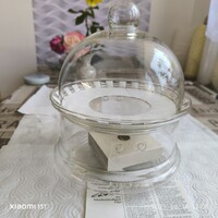 Német hőálló jénai pároló, melegentartó tál, asztalközép kínáló eladó!