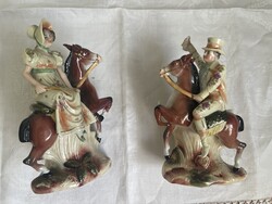 Régi nagyon szép porcelán pár vázával.