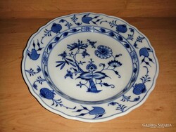 Hagymamintás Meissen porcelán tányér  - átm. 25 cm (2p)