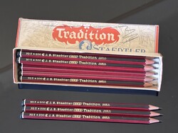 NOS !!! 22x STAEDTLER 200 Tradition Grafit Ceruza No5  !!! ÚJ !!! 1948-1952