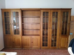 Szekrénysor vitrines eladó