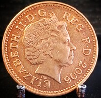 Egyesült Királyság 1 penny, 2006 C10A2