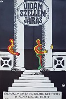 ’ 'vidám szellem-járás ’'  1960-1970-es évek, retró mozifilm plakát gyűjteményéből.