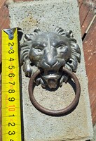 Eladó vintage oroszlánfejes ajtókopogtató