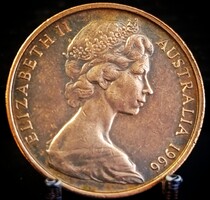 Ausztrália 2 cent, 1966 C07A2