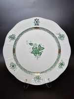 Antik Herendi Monogrammos Apponyi tányér (1930-as évek)