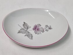 Hollóházi virágmintás porcelán gyűrűtartó tálka hibátlan állapotban eladó