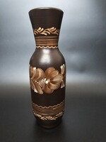 Hódmezővásárhelyi kerámia váza (27 cm)