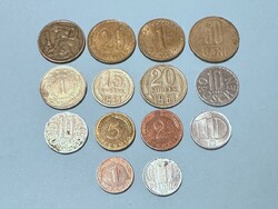 Európai érme 14 db szovjet CCCP jugoszláv NDK NSZK csehszlovák osztrák román érem