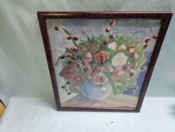 T2310 Csendélet olajfestmény 37x42 cm