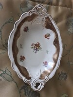 Eladó antik, kézzel festett Schumann Arzberg porcelán tál
