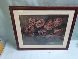 T2309 Csendélet olajfestmény 49x39 cm