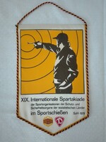 Sport zászló sportlövő NDK, Suhl 1978