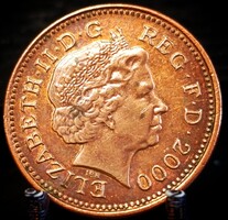 Egyesült Királyság 1 penny, 2000 C05F5