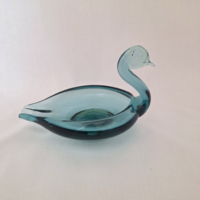 Cseh üveg  kacsa hamutál, hamuzó