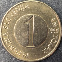Szlovénia 1 Tolár (Tallér), 1995.