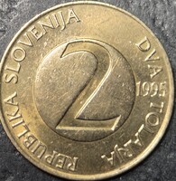 Szlovénia 2 Tolár (Tallér), 1995.