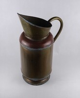 1W049 Régi, hatalmas méretű, réz kancsó, vizeskancsó 58.5 cm