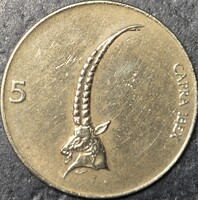 Szlovénia 5 Tolár (Tallér), 1992.