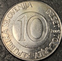 Szlovénia 10 Tolár (Tallér), 2005.