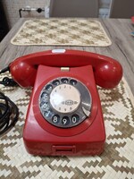 Retro Telefon.Mechanikai Művek.