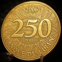 Libanon 250 libanoni Font, 2006 A06E2