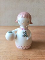 Extrém ritka Aquincumi porcelán angyal