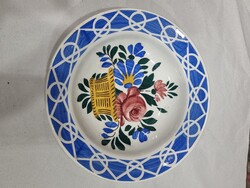 Régi porcelán falitál