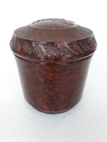 Art deco bakelit dohány tartó doboz az 1930-as évekből