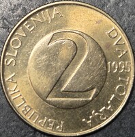 Szlovénia 2 Tolár (Tallér), 1995.