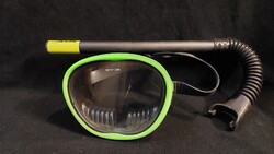 GENOVA úszómaszk pipával