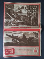 Magyar Rendőr - A Belügyminisztérium lapja hetilap újság - XXIII.évf. 1969 szept. 25.