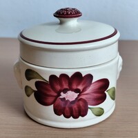 Sarreguemines Marguerite francia kézműves bonbon, cukortartó