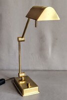 Mid Century Holtkötter asztali lámpa réz ALKUDHATÓ