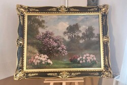 Hatalmas Tordai Székely Mihály festmény 120x94 cm kerettel TSZM