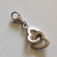 Thomas Sabo ezüst dupla szív Charm 925